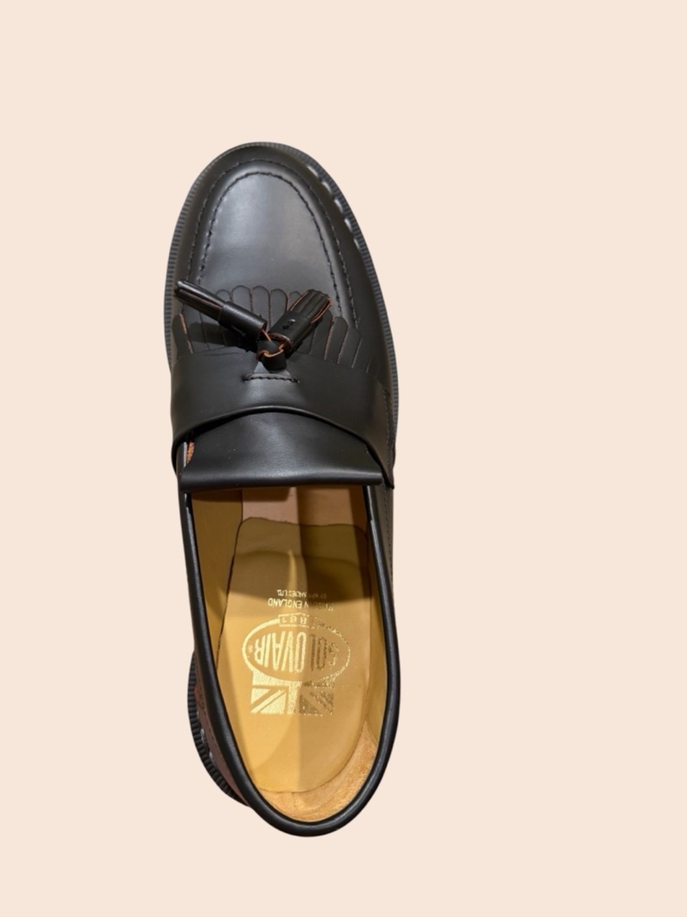 Black Leather Tassel Loafer - Classic Men’s Slip-On
